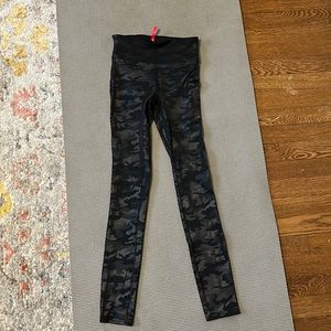 Spanx camo print leggings